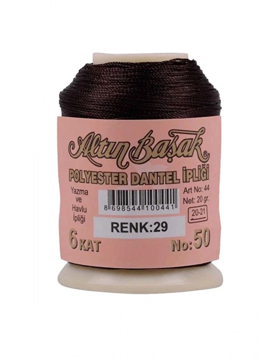 3 Adet Altınbaşak Oya ve Dantel İpi 20 gr - Royaleks - No: 029
