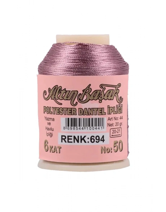 3 Adet Altınbaşak Oya ve Dantel İpi 20 gr - Royaleks - No: 029 - 694 - 489