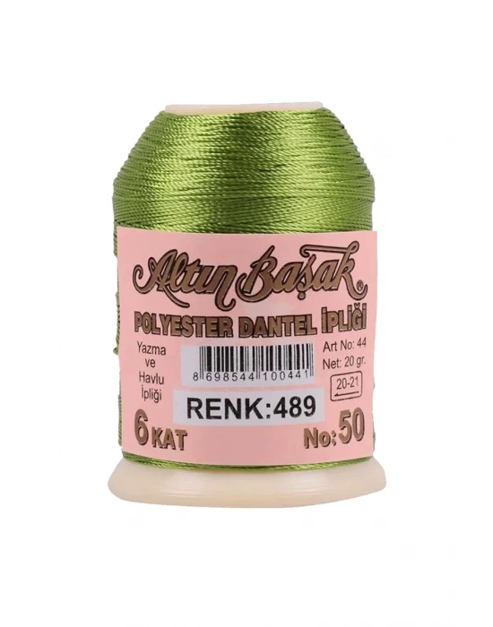 3 Adet Altınbaşak Oya ve Dantel İpi 20 gr - Royaleks - No: 029 - 694 - 489