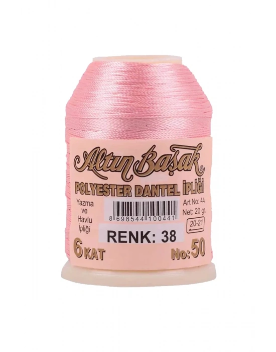 3 Adet Altınbaşak Oya ve Dantel İpi 20 gr - Royaleks - No: 038