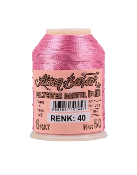 3 Adet Altınbaşak Oya ve Dantel İpi 20 gr - Royaleks - No: 040