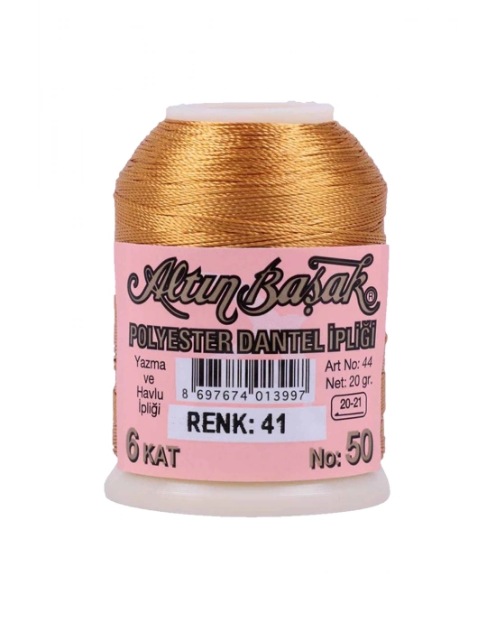 3 Adet Altınbaşak Oya ve Dantel İpi 20 gr - Royaleks - No: 041 - 701 - 769