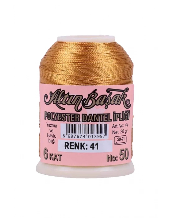 3 Adet Altınbaşak Oya ve Dantel İpi 20 gr - Royaleks - No: 041 - 701 - 769