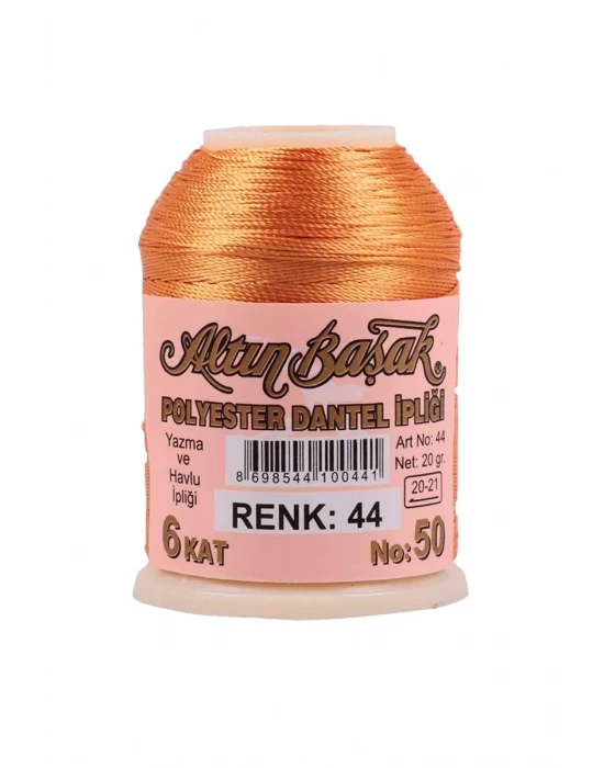 3 Adet Altınbaşak Oya ve Dantel İpi 20 gr - Royaleks - No: 044