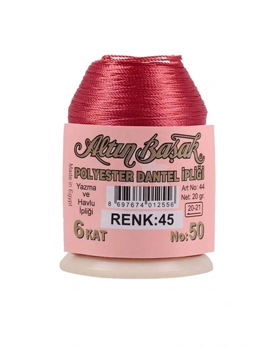 3 Adet Altınbaşak Oya ve Dantel İpi 20 gr - Royaleks - No: 045