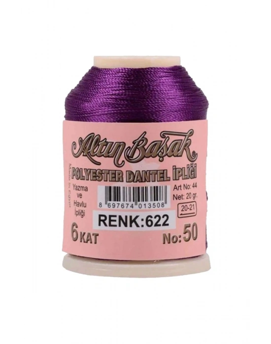3 Adet Altınbaşak Oya ve Dantel İpi 20 gr - Royaleks - No: 046 - 622 - 229
