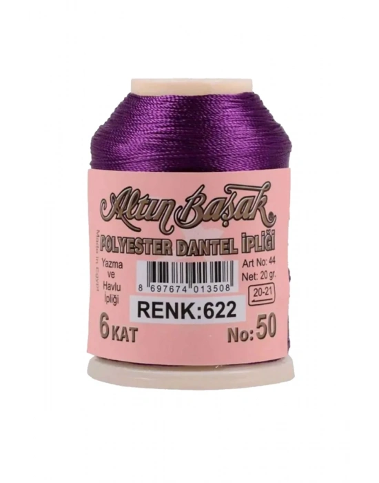 3 Adet Altınbaşak Oya ve Dantel İpi 20 gr - Royaleks - No: 046 - 622 - 229