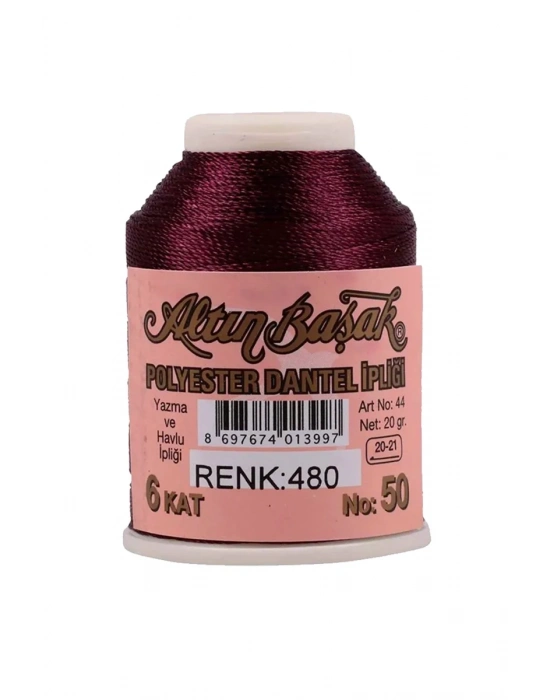 3 Adet Altınbaşak Oya ve Dantel İpi 20 gr - Royaleks - No: 050 - 480 - 585