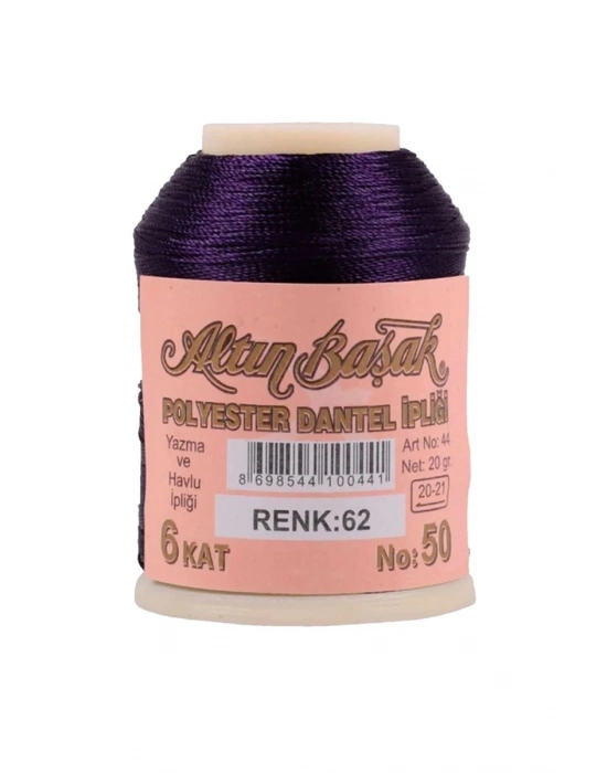 3 Adet Altınbaşak Oya ve Dantel İpi 20 gr - Royaleks - No: 062