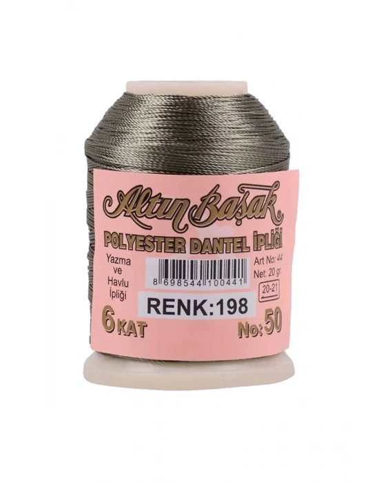 3 Adet Altınbaşak Oya ve Dantel İpi 20 gr - Royaleks - No: 074 - 696 - 198