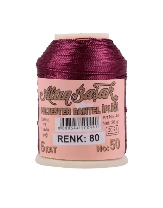 3 Adet Altınbaşak Oya ve Dantel İpi 20 gr - Royaleks - No: 080