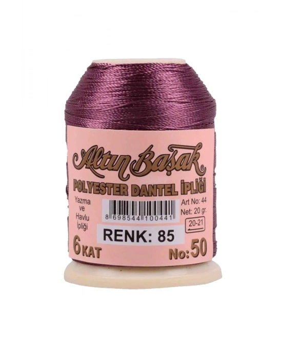 3 Adet Altınbaşak Oya ve Dantel İpi 20 gr - Royaleks - No: 085