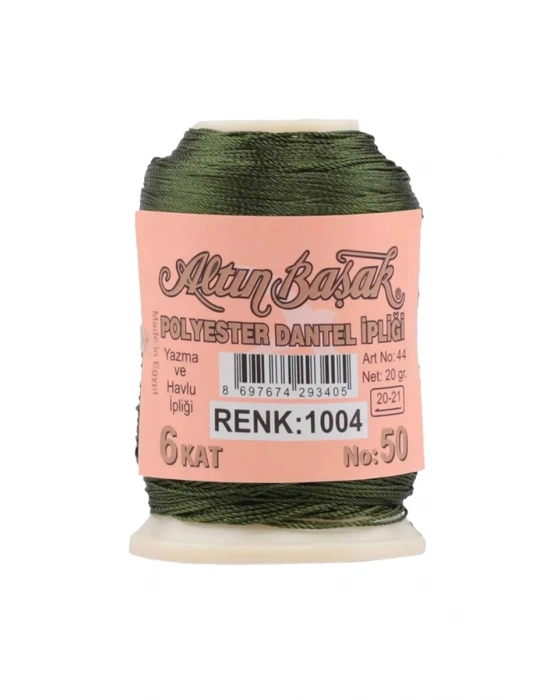 3 Adet Altınbaşak Oya ve Dantel İpi 20 gr - Royaleks - No: 1004