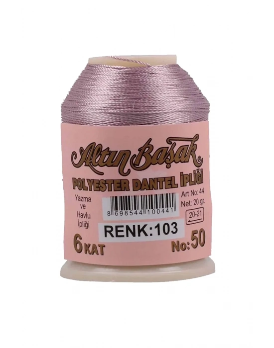 3 Adet Altınbaşak Oya ve Dantel İpi 20 gr - Royaleks - No: 103