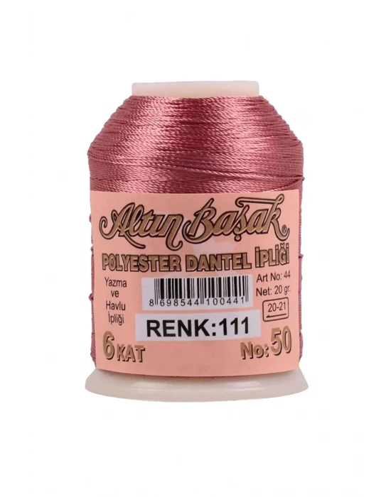 3 Adet Altınbaşak Oya ve Dantel İpi 20 gr - Royaleks - No: 111