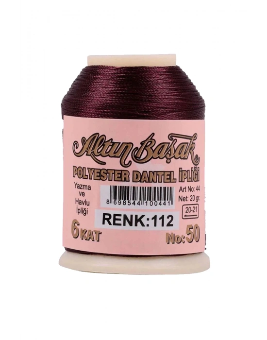 3 Adet Altınbaşak Oya ve Dantel İpi 20 gr - Royaleks - No: 112