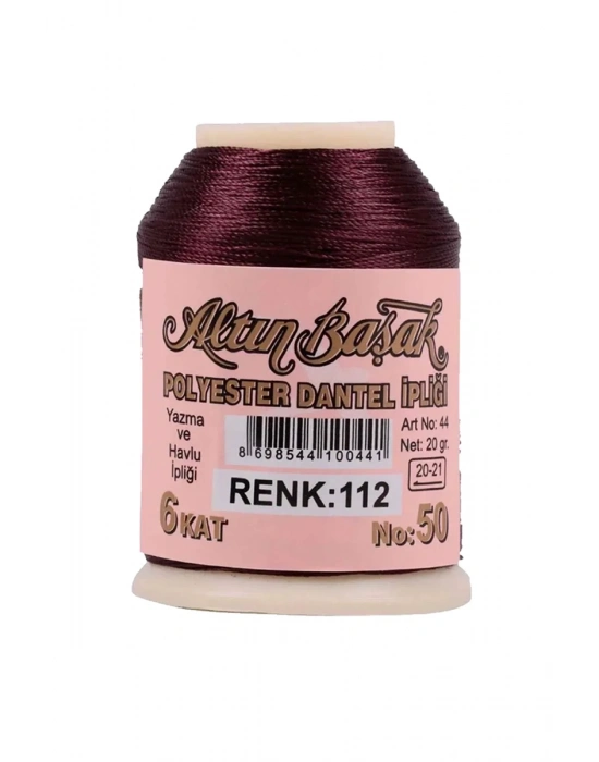 3 Adet Altınbaşak Oya ve Dantel İpi 20 gr - Royaleks - No: 112