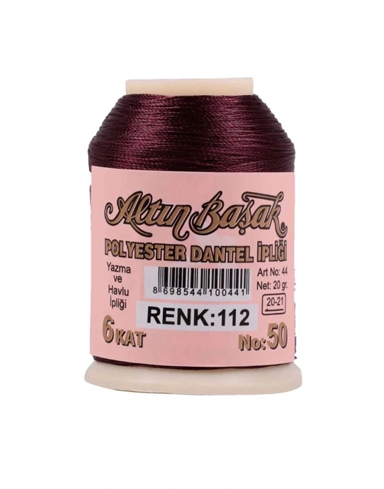 3 Adet Altınbaşak Oya ve Dantel İpi 20 gr - Royaleks - No: 112