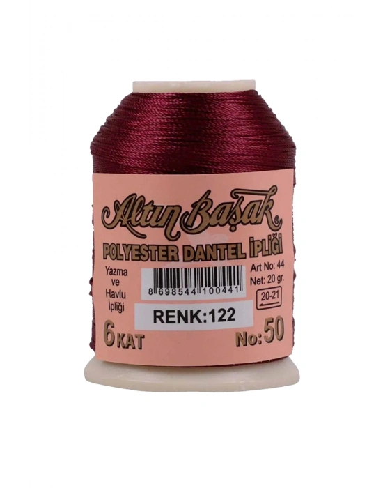 3 Adet Altınbaşak Oya ve Dantel İpi 20 gr - Royaleks - No: 122