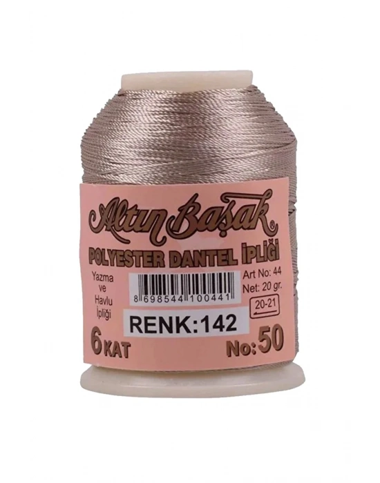 3 Adet Altınbaşak Oya ve Dantel İpi 20 gr - Royaleks - No: 142