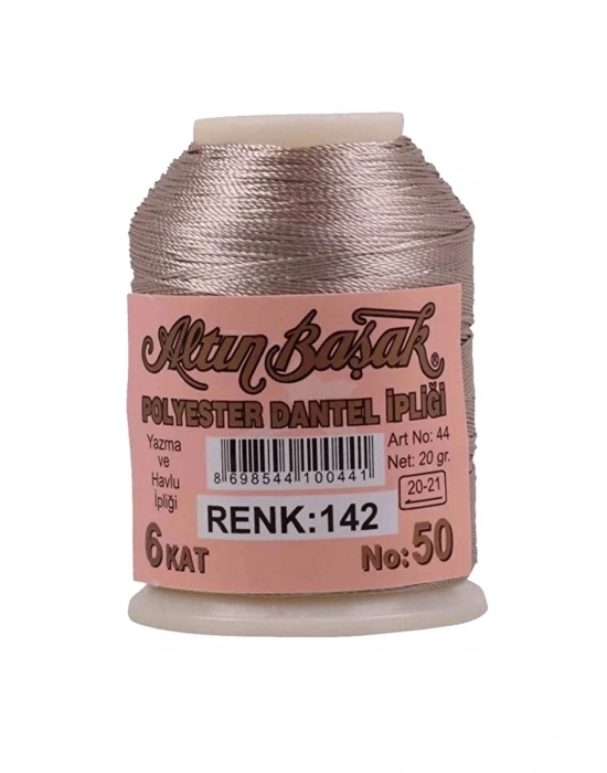 3 Adet Altınbaşak Oya ve Dantel İpi 20 gr - Royaleks - No: 142