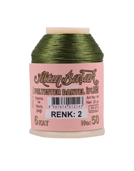 3 Adet Altınbaşak Oya ve Dantel İpi 20 gr - Royaleks - No: 144 - 085 - 002