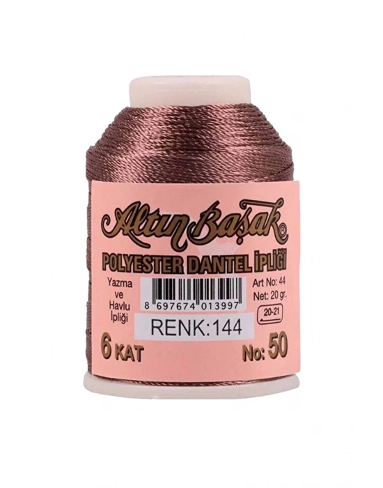 3 Adet Altınbaşak Oya ve Dantel İpi 20 gr - Royaleks - No: 144