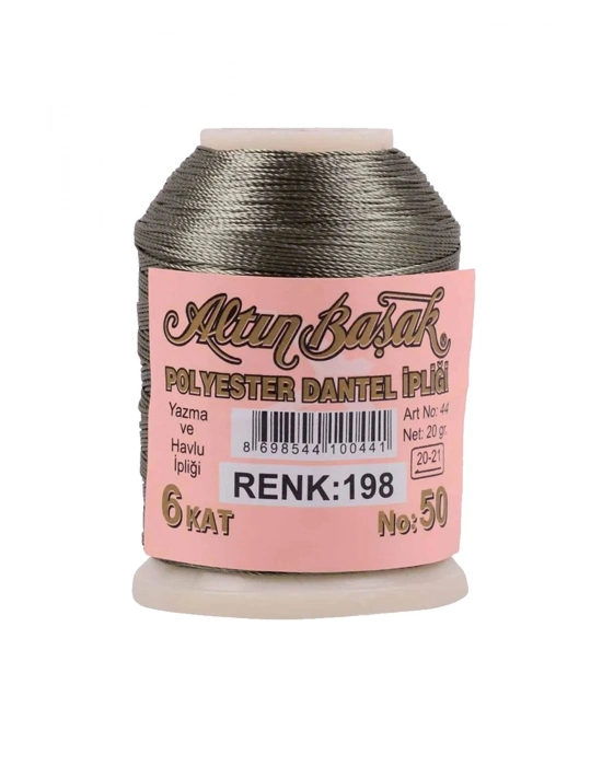 3 Adet Altınbaşak Oya ve Dantel İpi 20 gr - Royaleks - No: 198