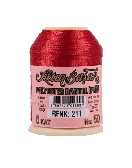 3 Adet Altınbaşak Oya ve Dantel İpi 20 gr - Royaleks - No: 211