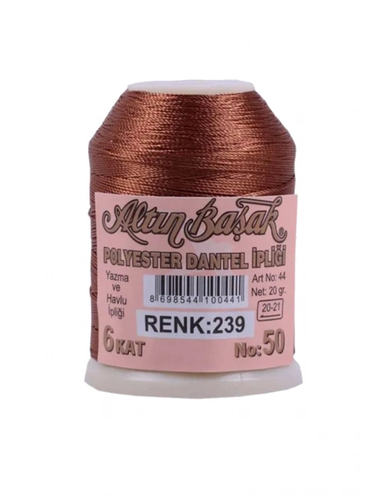 3 Adet Altınbaşak Oya ve Dantel İpi 20 gr - Royaleks - No: 239 - 329 - 715