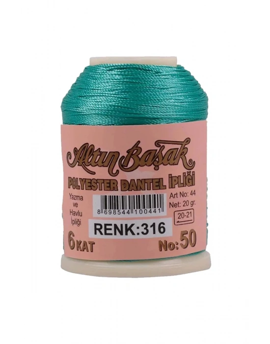 3 Adet Altınbaşak Oya ve Dantel İpi 20 gr - Royaleks - No: 316