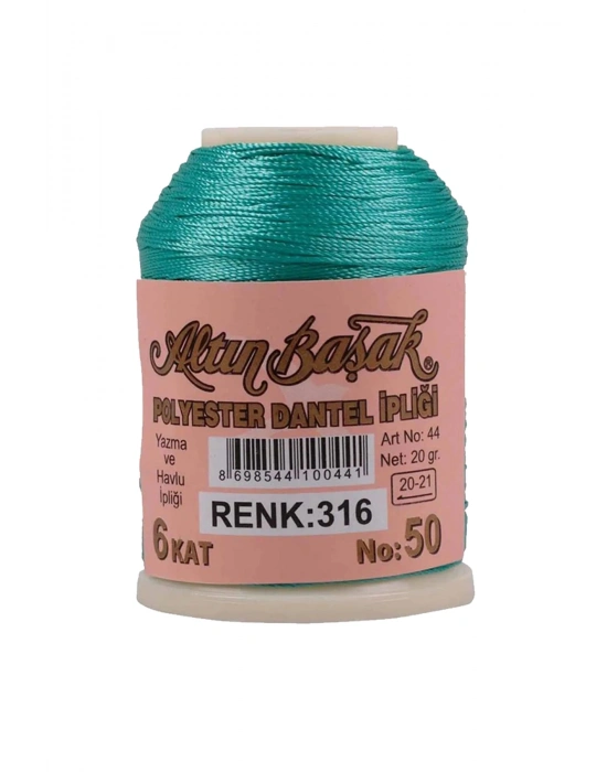 3 Adet Altınbaşak Oya ve Dantel İpi 20 gr - Royaleks - No: 316