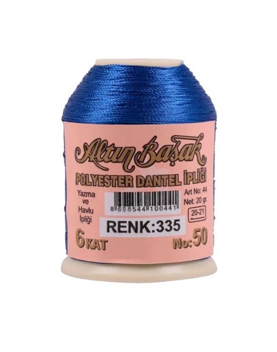 3 Adet Altınbaşak Oya ve Dantel İpi 20 gr - Royaleks - No: 335