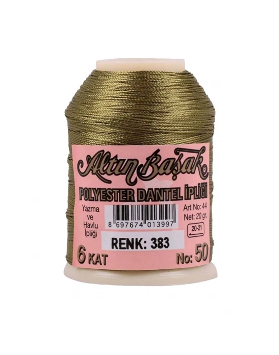 3 Adet Altınbaşak Oya ve Dantel İpi 20 gr - Royaleks - No: 383