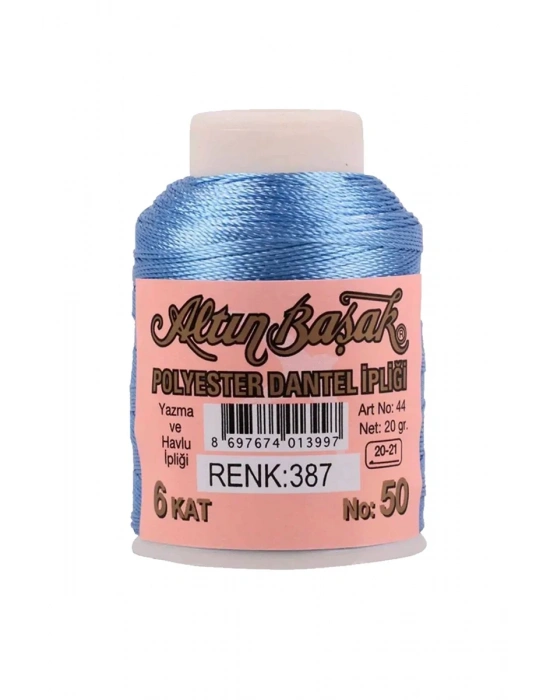 3 Adet Altınbaşak Oya ve Dantel İpi 20 gr - Royaleks - No: 387