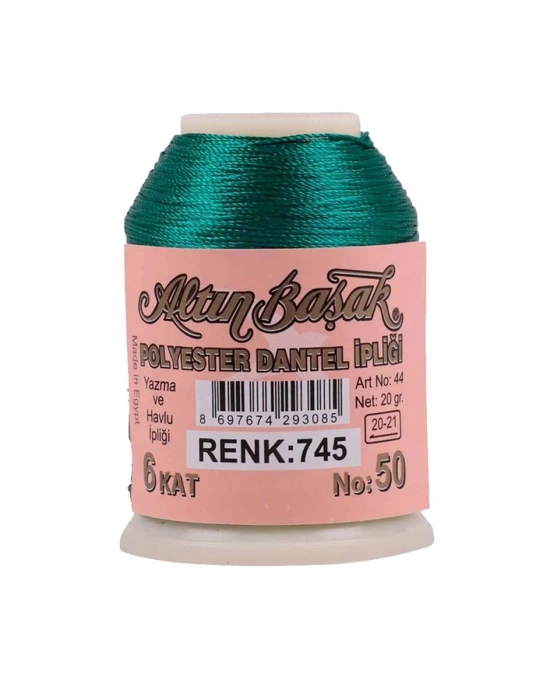 3 Adet Altınbaşak Oya ve Dantel İpi 20 gr - Royaleks - No: 415 - 970 - 745