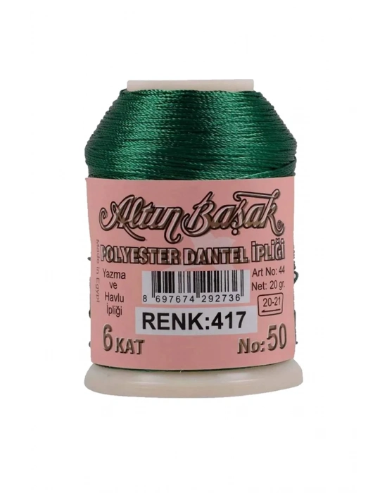 3 Adet Altınbaşak Oya ve Dantel İpi 20 gr - Royaleks - No: 417