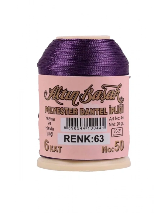 3 Adet Altınbaşak Oya ve Dantel İpi 20 gr - Royaleks - No: 423 - 063 - 740