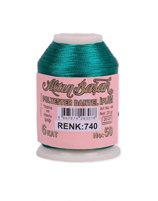 3 Adet Altınbaşak Oya ve Dantel İpi 20 gr - Royaleks - No: 423 - 063 - 740