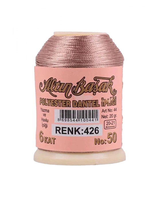 3 Adet Altınbaşak Oya ve Dantel İpi 20 gr - Royaleks - No: 426 - 078 - 434