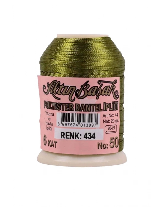 3 Adet Altınbaşak Oya ve Dantel İpi 20 gr - Royaleks - No: 426 - 078 - 434