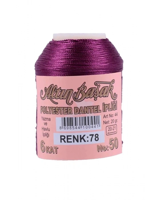 3 Adet Altınbaşak Oya ve Dantel İpi 20 gr - Royaleks - No: 426 - 078 - 434