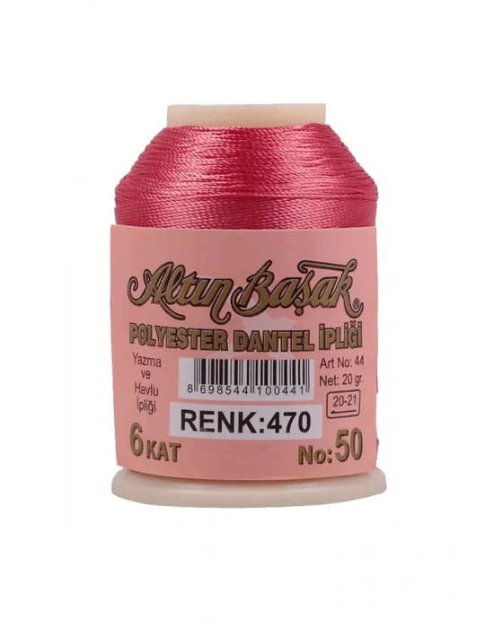 3 Adet Altınbaşak Oya ve Dantel İpi 20 gr - Royaleks - No: 470