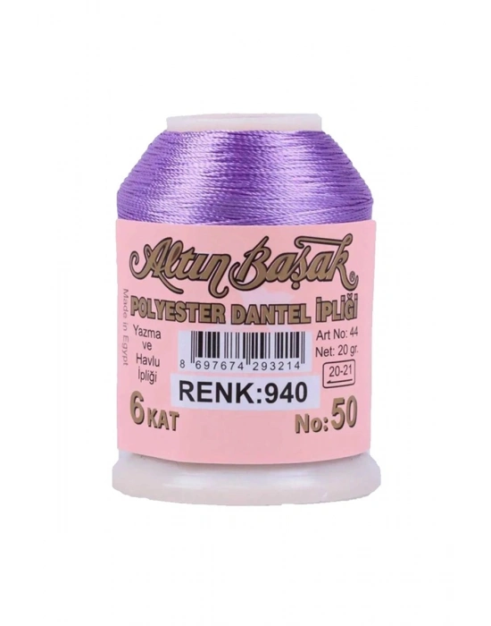3 Adet Altınbaşak Oya ve Dantel İpi 20 gr - Royaleks - No: 470 - 940 - 758