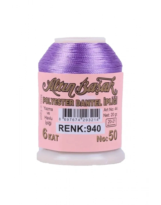 3 Adet Altınbaşak Oya ve Dantel İpi 20 gr - Royaleks - No: 470 - 940 - 758