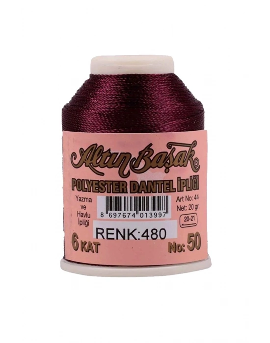 3 Adet Altınbaşak Oya ve Dantel İpi 20 gr - Royaleks - No: 480