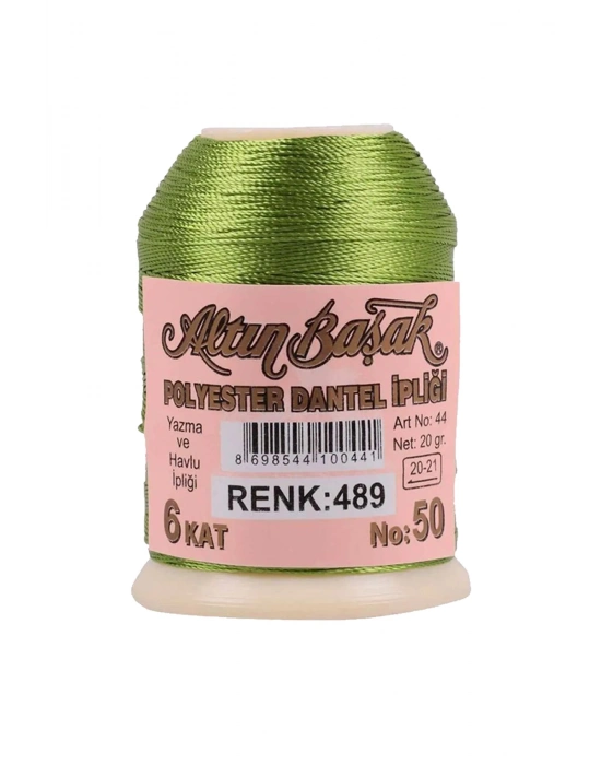 3 Adet Altınbaşak Oya ve Dantel İpi 20 gr - Royaleks - No: 489