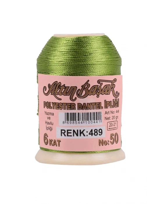 3 Adet Altınbaşak Oya ve Dantel İpi 20 gr - Royaleks - No: 489