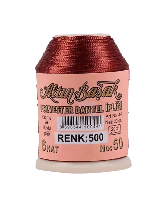 3 Adet Altınbaşak Oya ve Dantel İpi 20 gr - Royaleks - No: 500 - 186 - 028