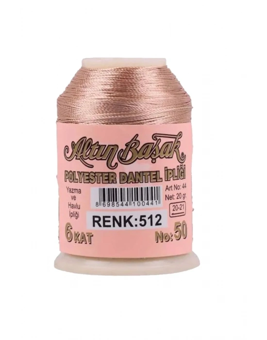 3 Adet Altınbaşak Oya ve Dantel İpi 20 gr - Royaleks - No: 512 - 080 - 003